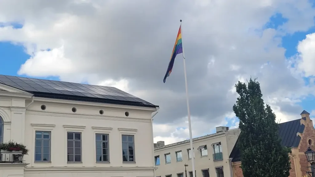 Prideflagga